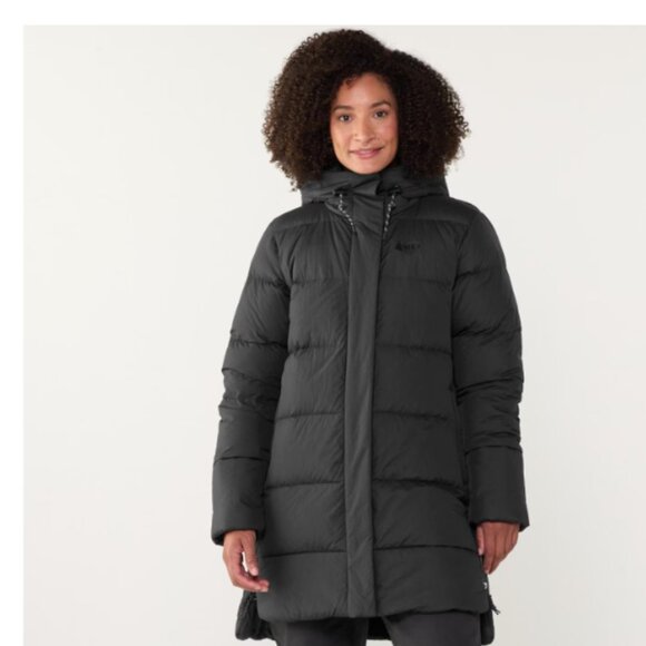 REI Campwell Down Parka Black Size XS - Picture 5 of 15